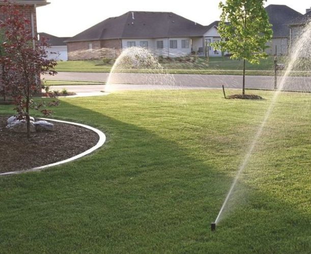 lawn sprinklers